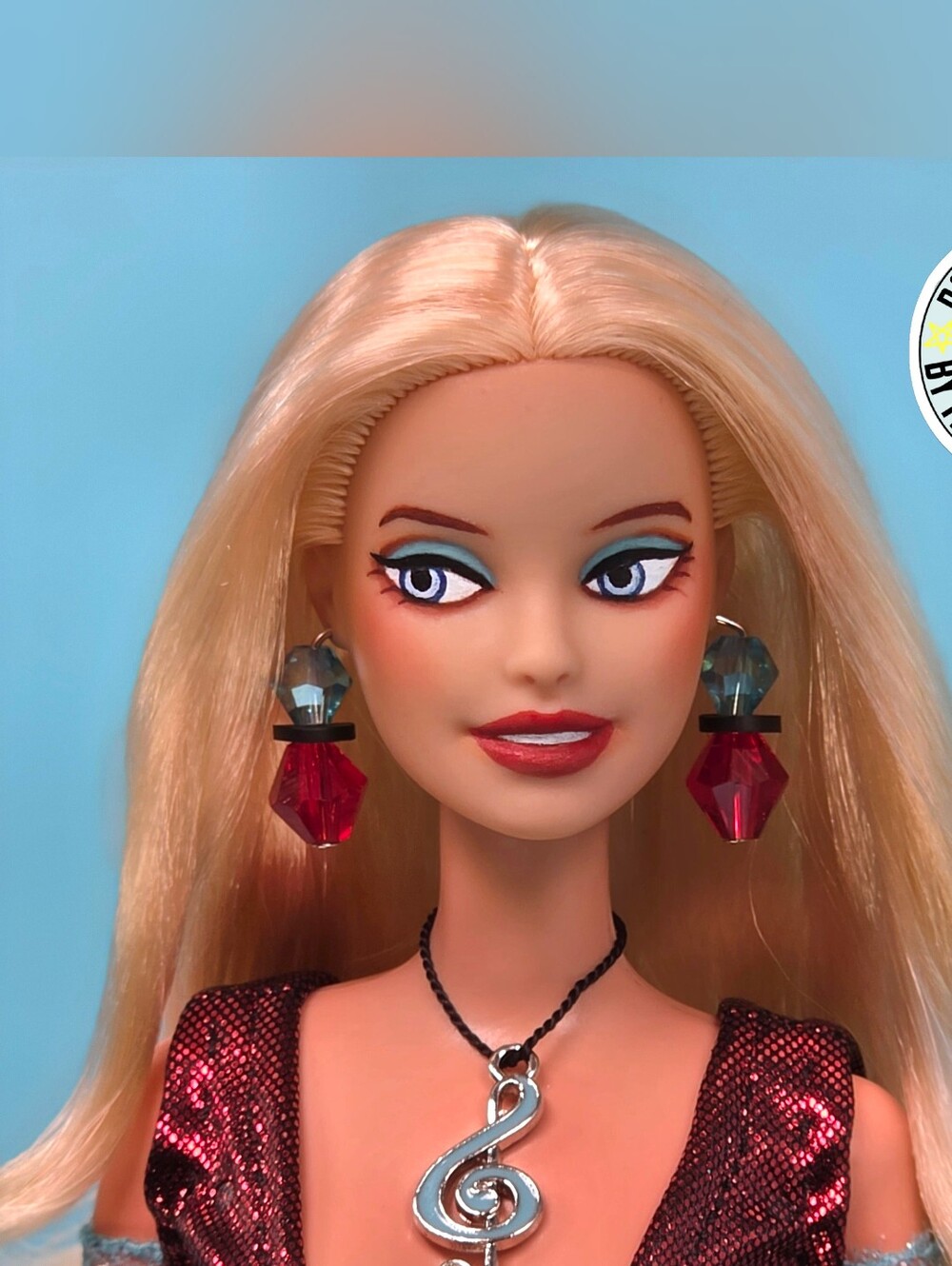 Barbie Repaint OOAK Hybrid Artist Custom Doll- "Soprano at the Gala"